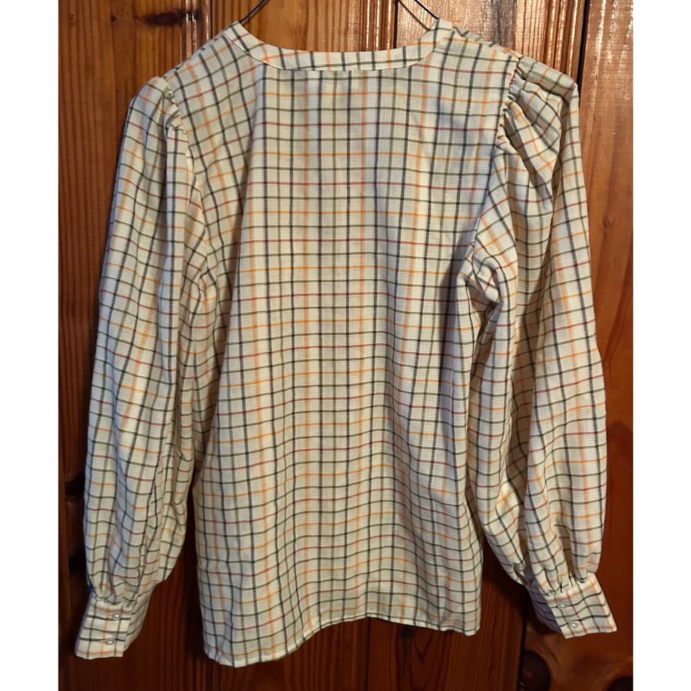 Ann Taylor Loft boho button up blouse size small - Picture 4 of 4